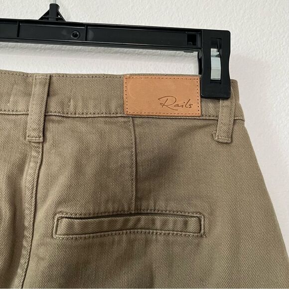 NWT Rails Laurel Y2K Cargo Mini Skirt Washed Olive Green Size 23 - Picture 7 of 7